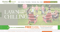 Desktop Screenshot of mainelygrass.com